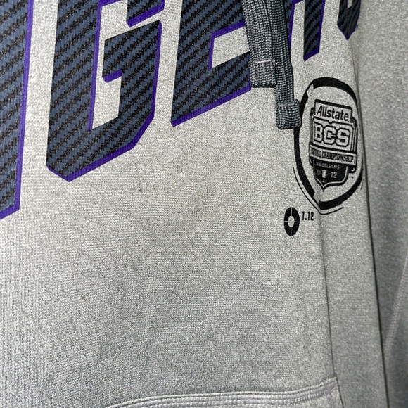 Nike LSU Tigers Ash 2012 BCS National Championship Target Knock Out Performance - Picture 10 of 12